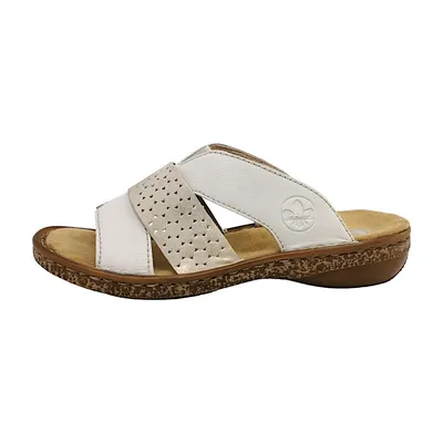 Immagine prodotto di Rieker Ciabatta da donna Bianco/Oro