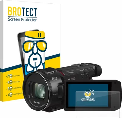 Produktbild von BROTECT Schutzglas für Panasonic HC-VXF11 Schutzfolie Panzer Folie Glas Display Schutz klar