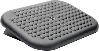 Imagen del producto de Reposapiés ajustable y ergonómico, antideslizante, de color , para oficina