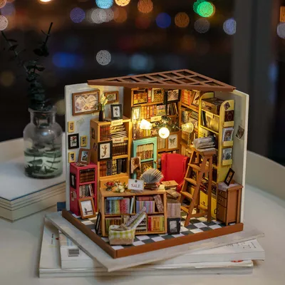 Produktbild von Sam's Study (Arbeitszimmer) Miniaturhaus