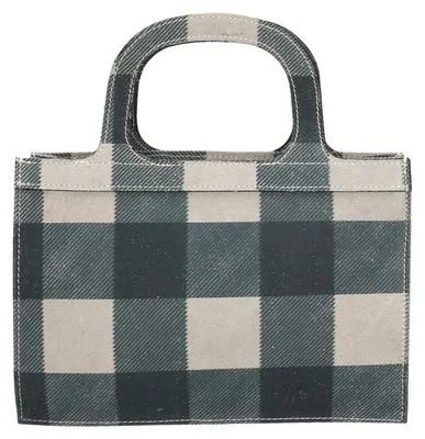 Image de Sac à Main Femme Daim Carreaux Artisanat Italien Gave Lux Bianco UNICA 19x28x8 cm