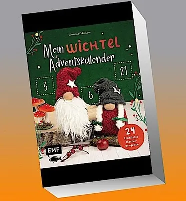 Produktbild von Mein Wichtel-Adventskalender-Buch