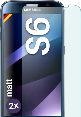 Produktbild von SCHUTZFOLIE FÜR SAMSUNG GALAXY S6 - MATTES GLAS, Stückzahl:2er Set