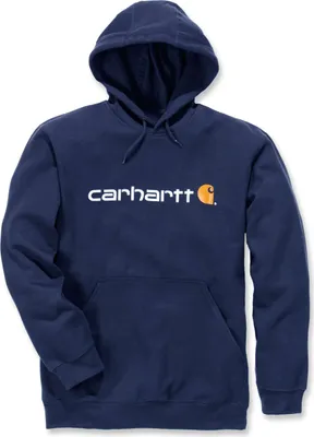 Produktbild von Carhartt Kapuzenshirt mit Logo, Farbe:dunkelblau, Größe:XL