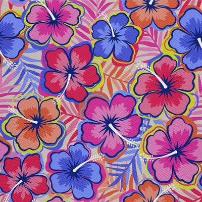 Image de OUTDOOR DÉCORDS OXFORD - Motif fleurs style hippie 2 I DX373