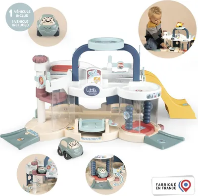 Image de Garage Little Smoby Premier - 1 voiture incluse - à partir de 18 mois