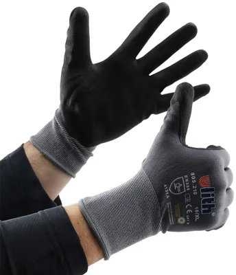 Produktbild von ChiliTec 18183 Profi Arbeits-Handschuhe mit Kautschuk- Beschichtung, 100, Größe 9