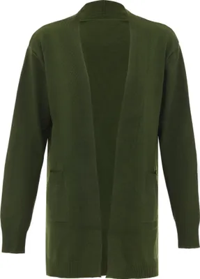 Produktbild von boline damen strickjacke - grün, XS/S