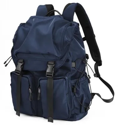Produktbild von Ibenzoa® Business-Rucksack 30 L – robuster, wasserdichter Nylon-Rucksack mit Organizer für 15,6-Zoll-Laptop, 40×30×15 cm, Blau