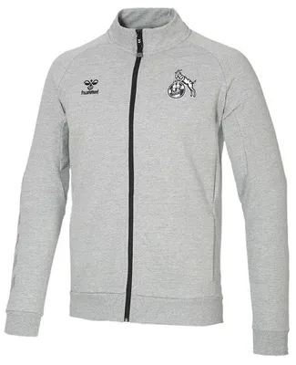 Produktbild von Hummel 1FCK 22/23 Zip Jacke KIDS GREY MELANGE 140
