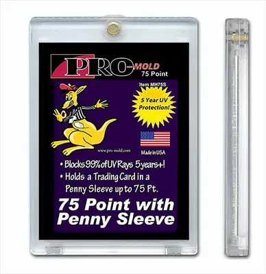 Immagine prodotto di BCW PRO-MOLD Portacarte magnetico a manicotto 75pt