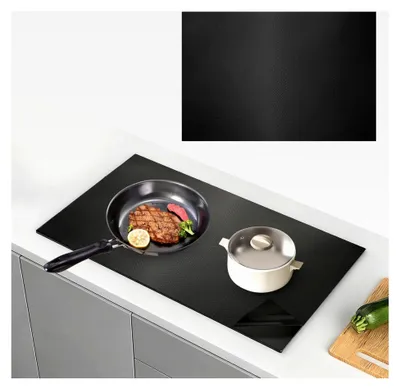 Produktbild von 54 x 90 cm Induktionskochfeld Schutzmatte aus Silikon, magnetische Multifunktionsmatte für Induktionsherde