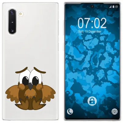 Produktbild von PhoneNatic Case kompatibel mit Samsung Galaxy Note 10 Silikon-Hülle Cutiemals M9