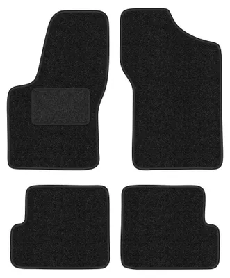 Imagen del producto de Alfombrillas de moqueta para Fiat Seicento 1998-2010 (hatchback) – juego de 4 piezas, antracita, a medida – Wielganizator ANTHRA