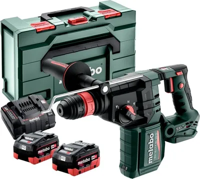 Zdjęcie produktu dla Metabo KH 18 LTX BL 28 Q Akku Hammer 18V 2x 5.5Ah LiHD Akku, Ladegerät 601715660