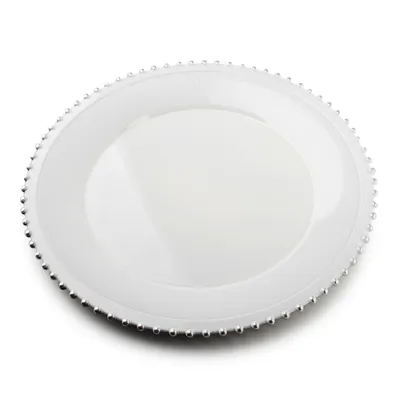 Image de BLANCHE COLORS Assiette de table Art. Décorac 33x33xh2cm