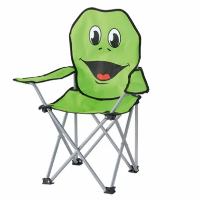 Produktbild von JW Anglersessel für Kinder Kindersessel Campingstuhl Campingsessel 2463 Frosch