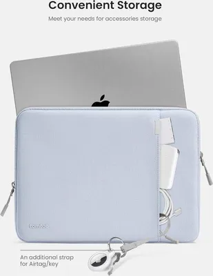 Image de Sacoche pour ordinateur portable Famanu avec technologie de protection militaire - Noir