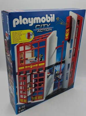 Produktbild von PLAYMOBIL 5361, Feuerwache, 5 Jahr(e), AAA, Mehrfarbig, Kunststoff