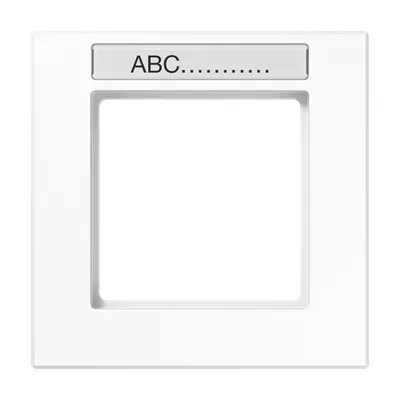 Produktbild von Jung AC581BFNAWW Rahmen 1fach NA