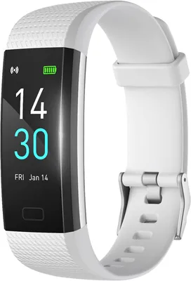 Produktbild von Smartwatch Fitness Armband Wasserdicht IP68 Farbbildschirm Fitness Uhr Fitness Tracker Aktivitätstracker Schrittzähler Sportuhr Anruf SMS Beachten