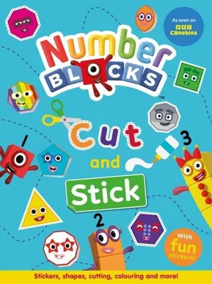Produktbild von Numberblocks Cut and Stick book