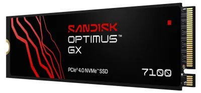 Immagine prodotto di SanDisk Optimus GX 7100, 4 TB, M.2, 7000 MB/s