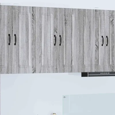 Imagen del producto de Frente para lavavajillas vidaXL, modelo Kalmar, color gris Sonoma, dimensiones 60 x 31 x 80 cm