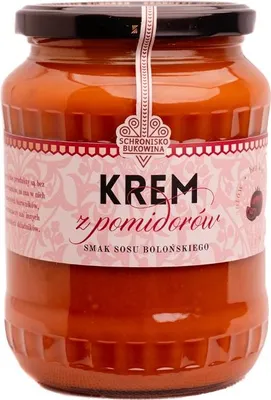 Zdjęcie produktu dla Wegetariański krem pomidorowy 700ml - Schronisko Bukowina