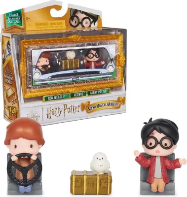 Produktbild von Harry Potter Harry und Ron Minifiguren mit Zubehör