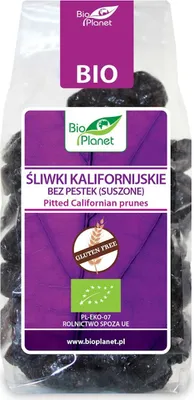Produktbild von GETROCKNETE KALIFORNIENPFLAUMEN, GLUTENFREI, , 200 g –  PLANET