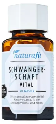 Immagine prodotto di naturafit Pregnancy Vital Capsule, 90 capsule