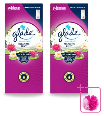 Produktbild von 2 x Glade Touch & Fresh Nachfüller Relaxing Zen 10 ml - Sparpackung - 2 Stücke