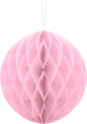 Produktbild von Hellrosa Papierkugel 20 cm, 1 Stk.