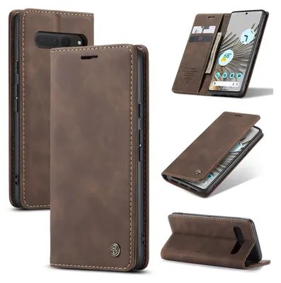Immagine prodotto di Google Pixel 8 Custodia, Retro Custodia in Finto cuoio con funzione Stand per Google Pixel 8 Kupfer