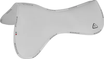 Image de Tapis de selle Acavallo Close Contact en mousse à mémoire de forme, couleur : blanc, taille : 3