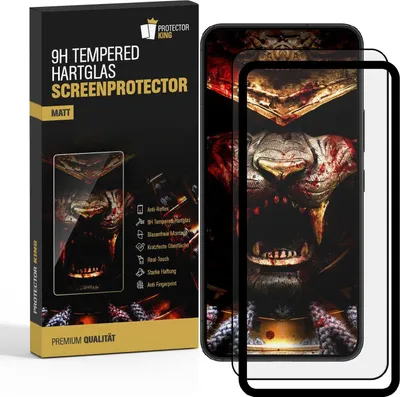 Produktbild von 2x 9H Panzerglas für Samsung Galaxy S26 Full-Screen Protector matt Anti-Reflex entspiegelt Montagehilfe Displayschutz Schutzglas Hartglas #1