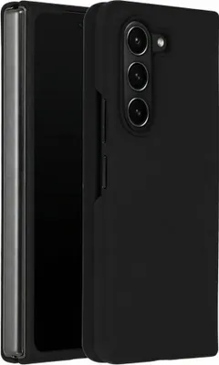Image de Accezz Liquid Silicone Backcover pour le Samsung Galaxy Z Fold 5 - Noir