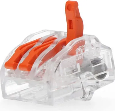 Produktbild von Edm Spleißverbinder 3 Steckdosen 2.5 Mm 0.75a 5 Einheiten Durchsichtig  Durchsichtig One Size