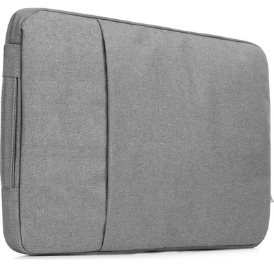 Produktbild von Mobigear Denim Zipper Laptophülle max. 23 x 31 cm - Polyester Grau