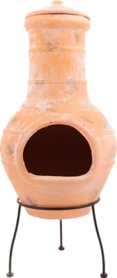 Productafbeelding van Redfire RedFire - Leemkachel Lima - Terraskachel - Keramiek - Beige