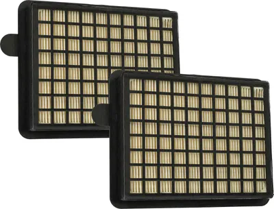 Produktbild von vhbw 2 Staubsaugerfilter Ersatz für Fakir 36 14 085, 2018085 für Staubsauger - HEPA-Filter/Faltenfilter Schwarz Weiß