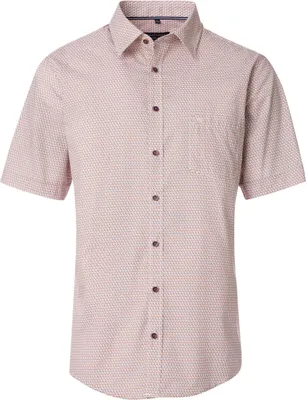 Produktbild von Casa Moda - Casual Fit - Herren Freizeithemd Kurzarm (954389400), Größe:XL, Farbe:Orange (450)