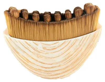 Produktbild von INF Lymphatische Kontur-Gesichtsbürste ABS, weiche Fasern, 8cm x 6cm x 3cm