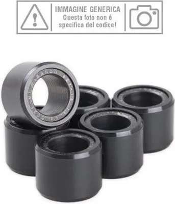 Immagine prodotto di Set 8 rulli variatore BANDO D. 30mm lunghi 18mm da 15gr per SYM MAXSYM I 400