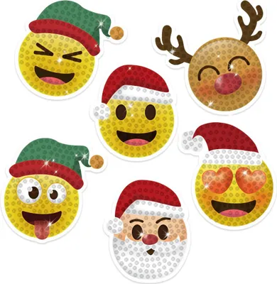 Immagine prodotto di Adesivi da ricamo diamantati CHRISTMAS FLAVours 6 pezzi.
