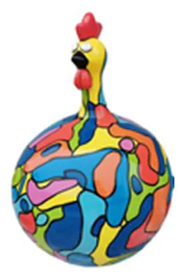 Produktbild von Deko Figuren Henne aus Kunststoff Oster Dekoration Laden Huhn Garten Höhe 80 cm