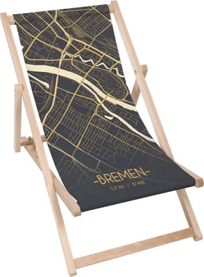 Produktbild von Dreamroots Liegestuhl klappbar Holz, Buchenholz bis zu 130 kg, Sonnenliege klappbar mit 3-stufiger Neigungsregulierung der Rückenlehne, Bremen Y&B