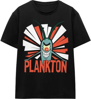 Produktbild von SpongeBob SquarePants - T-Shirt für Herren/Damen Uni TV15999 (XXL) (Schwarz)