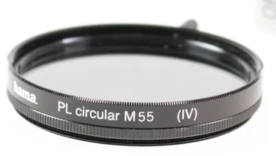 Produktbild von Hama Polarising Filter Circular, 55,0 mm, Coated, Black, 55 mm